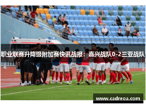 职业联赛升降级附加赛快讯战报：嘉兴战队0-2三亚战队